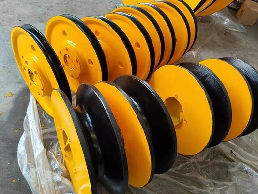 NSK Bearing Steel Wire Rope Pulley Block التبريد تقسية المعالجة الحرارية