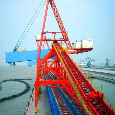 السعة 600 Tph نوع الحزام محمل السفينة لتحميل المواد السائبة للشحن