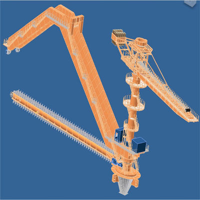 3000t / H سعة المعبئ و المُسترد لمحطة توليد الطاقة التي تعمل بالفحم